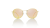 WINKNIKS PARKER Shiny Gold Stainless Steel Frame - Cotton Candy Mirror Lens