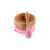 Avanchy Baby Bamboo Stay Put Suction Bowl & Spoon - Pink