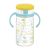 Richell Aqulea Clear Straw Bottle Mug 320ml - Yellow