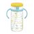 Richell Aqulea Clear Straw Bottle Mug 320ml - Yellow