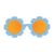 Babiators Flowers Non-Polarized Mirrored Sunglasses - The Wild Flower - 3-5 Years