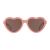 Babiators Heart Non-Polarized Mirrored Sunglasses - Can't Heartly Wait - 6 Years+