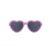 Babiators Heart Non-Polarized Sunglasses - OOH Lavender - 3-5 Years