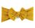 Baby Wisp - Headband - Nylon Bow - Mustard