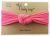 Baby Wisp Headband Nylon Turban Knot - Coral 3-12m