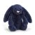 Jellycat Bashful Bunny Toy - Navy