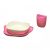 Beco Feeding Set Eco-friendly -Pink