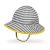 Sunday Afternoon Infant Sunskipper Bucket Hat Quarry Stripe Lemon 0-6m