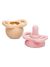 Doddle & Co. 2-Pack Pop & Go Pacifier Set - Blush/ Smash Cake 0-3Months