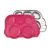 Innobaby Din Din Smart Divided Stainless Platter with Lid/Pink