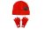 FlapJack Komplet Toque & Gloves Set - Black Bear 4-6Y