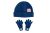 FlapJack Komplet Toque & Gloves Set - Wolf 4-6Y