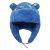 FlapjackKids Water Repellent Trapper Hat - Dino Blue 6-24M