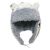 Flapjackkids Water Repellent Trapper Hat - Grey - Medium 2-4Y