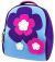 DabbaWalla Machine Washable Preschool Backpack - Flower Power