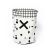 Gautier Studio OLE Tov Hamper Black & White