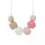 Glitter & Spice Kids Silicone Teething Necklace -Cora
