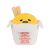 Gund Gudetama the Lazy Egg Stuffed Animal, Gudetama Takeout Container Plush Toy for Ages 8 and up, 9.5