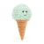 Jellycat Irresistible Ice Cream - Mint