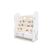 Ifam Design Open Book Shelf_3Level (White/Beige)