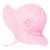 Jan & Jul Kids Sun Hat Cotton Floppy Hat - Pink - M