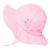 Jan & Jul Kids Sun Hat Cotton Floppy Hat - Pink - S