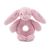 Jellycat Bashful Tulip Pink Bunny Ring Rattle