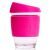 JOCO Glass Reusable Coffee Cup in Pink 12oz