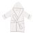 Kyte Baby Bath Robe In Storm With Cloud Trim 18-36m