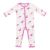Kyte Baby Printed Romper in Flamingo 12-18 months