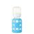 LifeFactory Glass Baby Bottle Blanket Blue 4oz 120ml