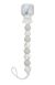 Loulou Lollipop Pacifier Clip - Lolli Gem Marble Grey