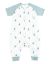 Nest Designs Raglan Bamboo Pima Short Sleeve Footed Sleep Bag 0.6 TOG - The Happy Hermit 2.5T- 4T