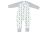 Nest Designs Organic Cotton One-Piece Zip Footless Sleeper - Lazy Rabbits 6M-12M
