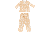Nest Designs Women's Bamboo Pima 3/4 Sleeve Nursing PJ Set - Ox-Standing M