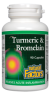 Natural Factors Turmeric & Bromelain  90 Capsules
