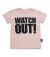 Nununu Watch Out T-shirt - Powder Pink 