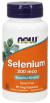 Now Yeast Free Selenium 200mcg 90 Capsules