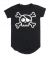 Nununu Sketch Skull T-shirt - Black 