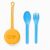 OmieLife Fork Spoon & Pod Set V2 - Sunrise