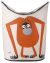 3 Sprouts Laundry Hamper orangutan