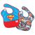 Bumkins DC Comics Superman Superbibs 2 Pack