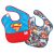 Bumkins DC Comics Superman Superbibs 2 Pack