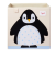 3 Sprouts Storage Box - Penguin