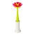 boon FORB Silicone Bottle Brush Pink/Orange