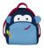 DabbaWalla Machine Washable Preschool Backpack - Blue Monkey