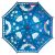 Stephen Joseph Changing Umbrella - Blue Rainbow Color