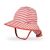Sunday Afternoon Infant SunSprout Hat Coral White Stripe - 6-12M