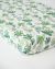 Little Unicorn Cotton Muslin Crib Sheet  Tropical Leaf