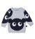 Huxbaby Shadow Bear Knit Jumper - Grey Marle 7 Year